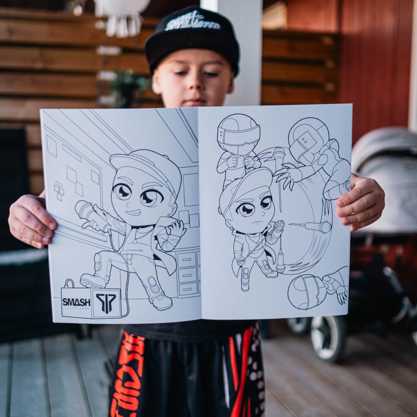 Colouring Book + Pencil Set