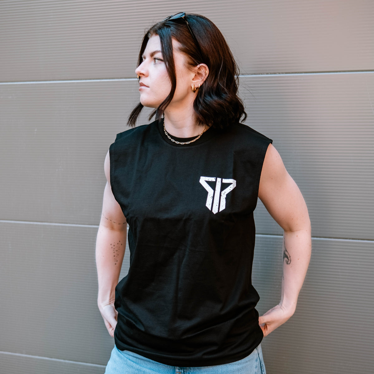 'Built in Sweden' Sleeveless Tee