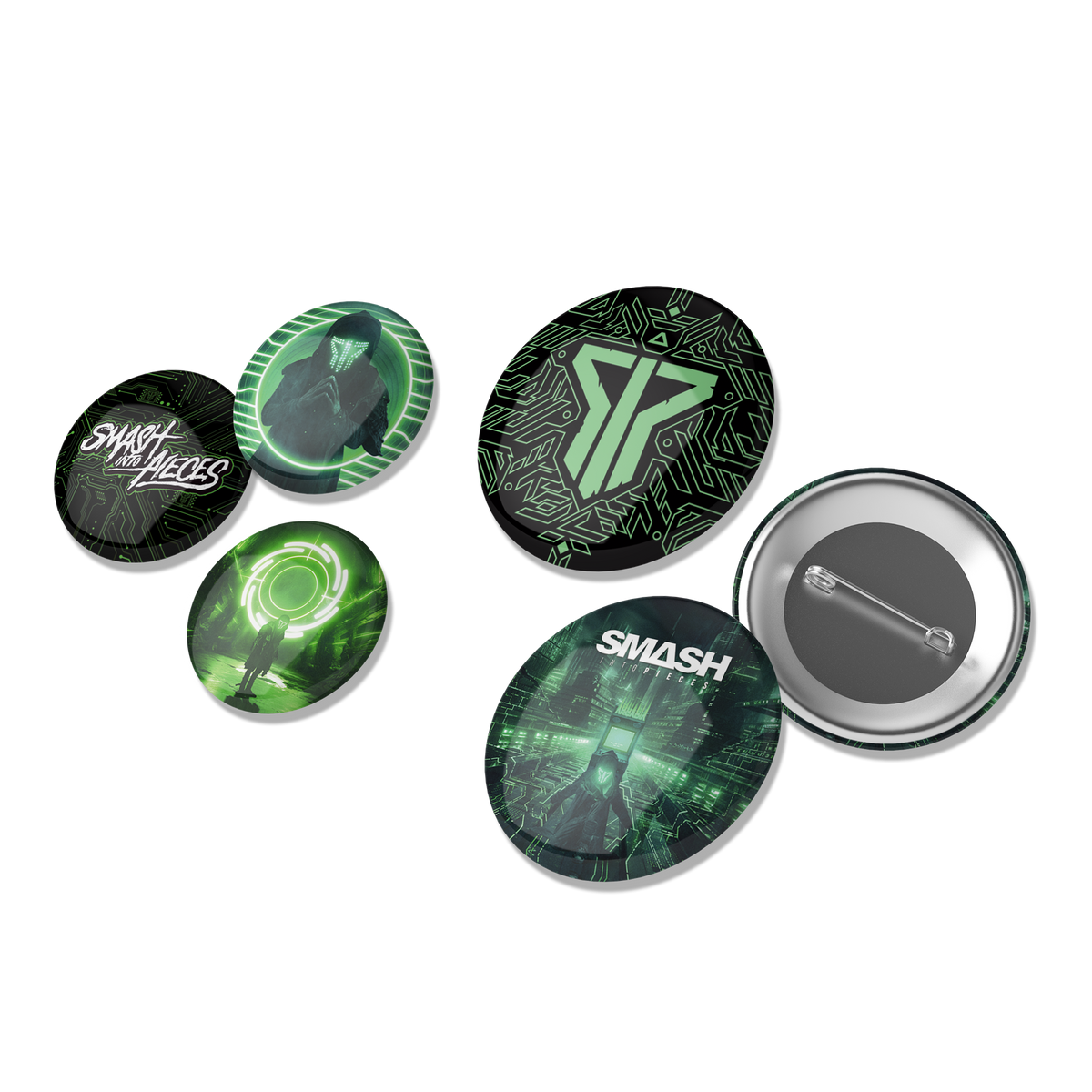 Pins (5-Pack) - Ghost Code