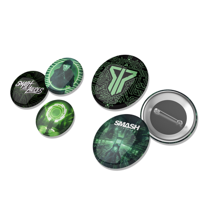 Pins (5-Pack) - Ghost Code